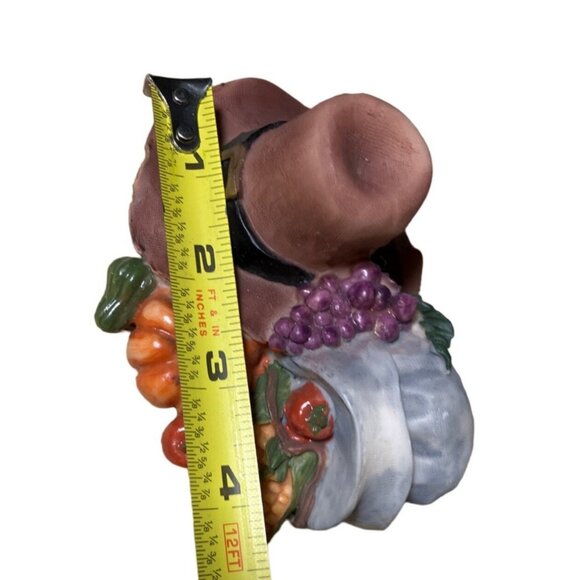 Thanksgiving Tabletop  Decor Pilgrim Hat Corn Vegetable - Picture 7 of 10